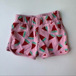 EUC Hanna Andersson Watermelon Shorts 2T